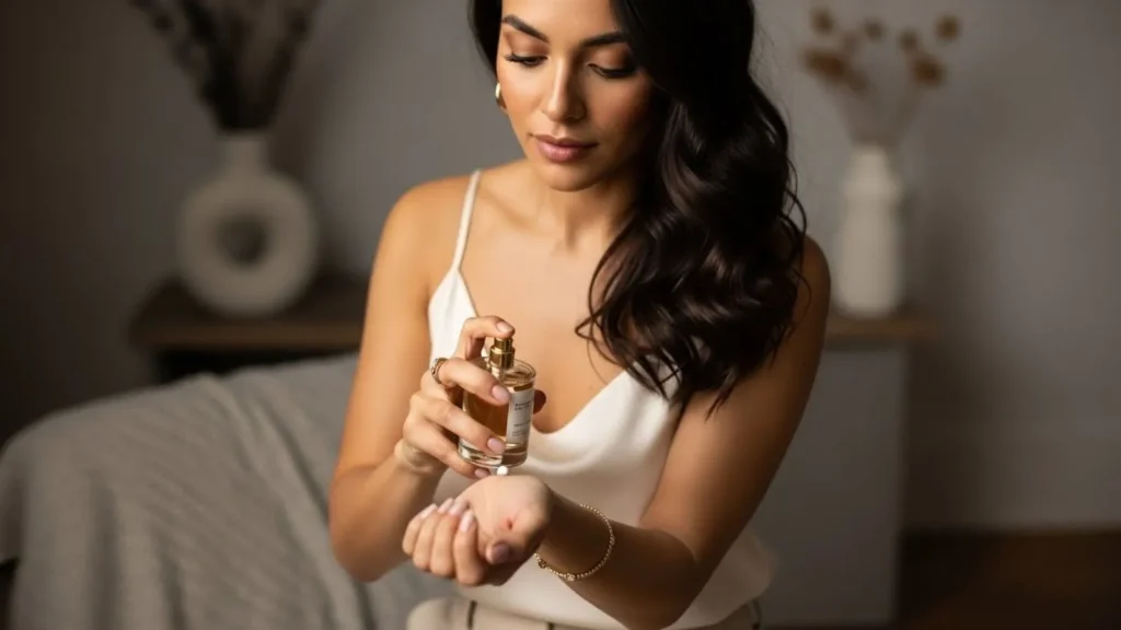 Perfume acessível e estilo pessoal elegante