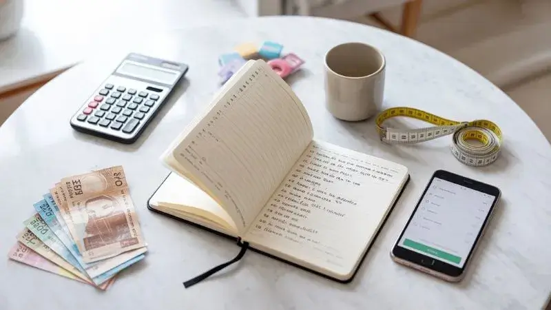 Planejamento de compras inteligentes para montar um guarda-roupa cápsula gastando pouco dinheiro.