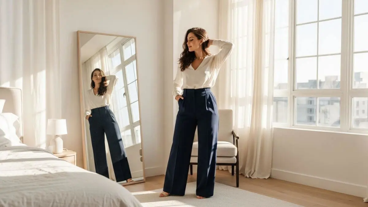 Baixinha e Curvilínea? 7 Looks que Alongam sem Apertar (Amei!)